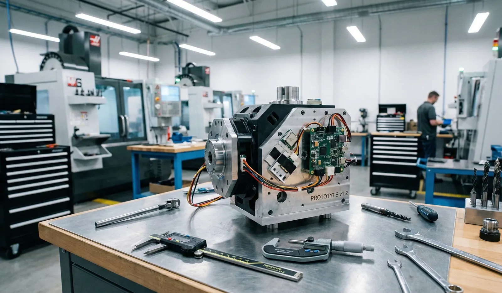 Protótipo funcional desenvolvido com precisão na Uziplus